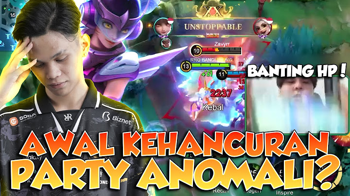 LUKE SAMPE BANTING HAPE , AWAL KEHANCURAN PARTY ANOMALI?