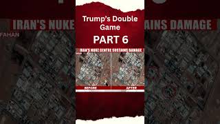 Donald Trump’s “Double Game” Angle | |Iran Attack Near Israel’s Secret Site Explained | USA #shorts