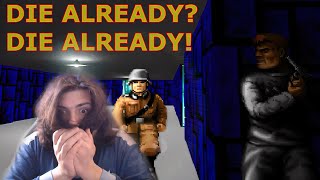 Wolfenstein 3d Hardest Difficulty  Gameplay - I Am Death Incarnate! - How long am I gonna survive