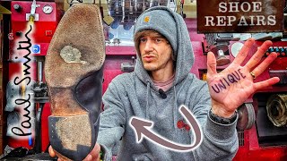 3 Cobblers REFUSED to repair these shoes.. So I took on the CHALLENGE