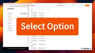 Select Option | Tapicker