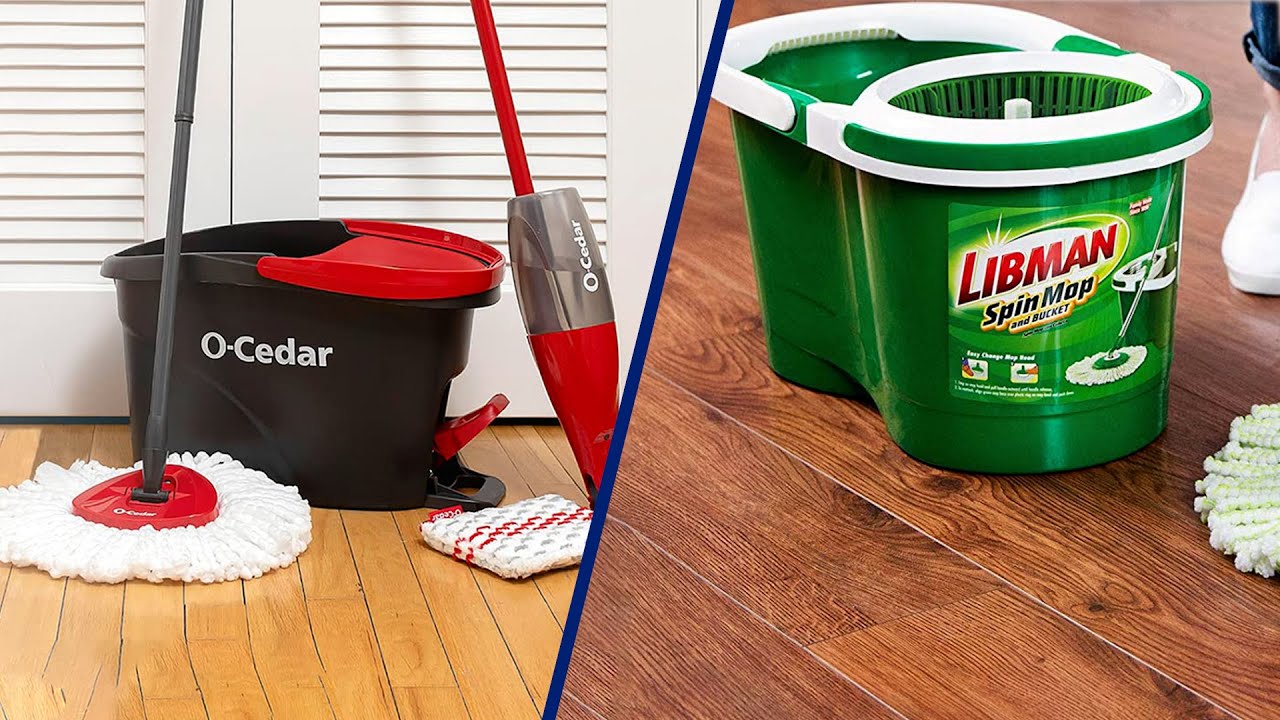 Libman Pro 4-Gallon Clean and Rinse Mop Bucket