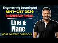 LINE &amp; PLANE |🔥MHT-CET 2026 MATHS | Day 21 | Powerplay Batch | SUNIL SIR