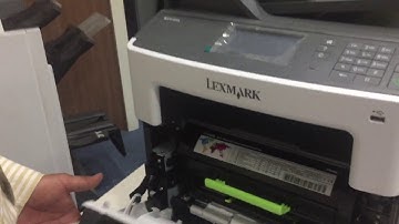 How to replace lexmark ms312dn toner #3dprinter #printing #lexmark #hp #epson #india