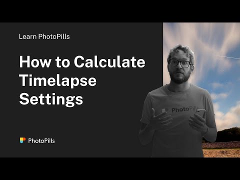 How to Calculate Timelapse Settings