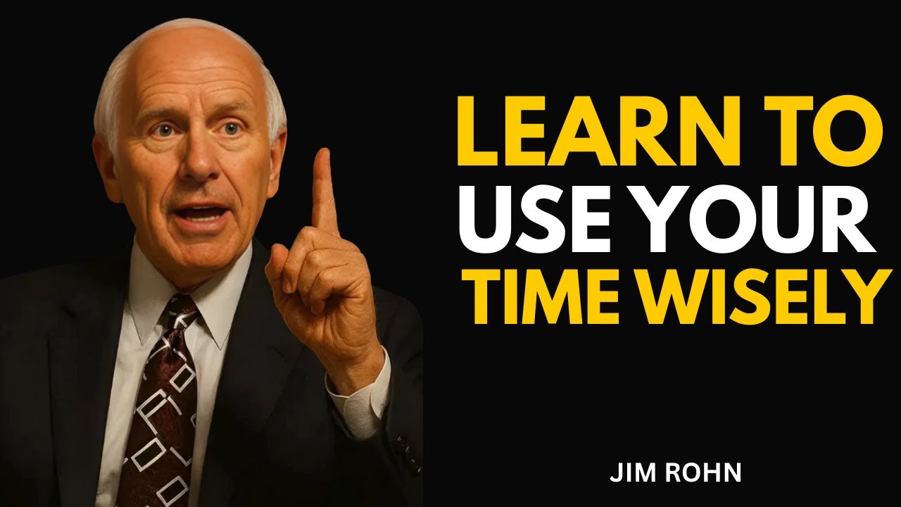 Learn to Spend Your Time Wisely - Jim Rohn Speech