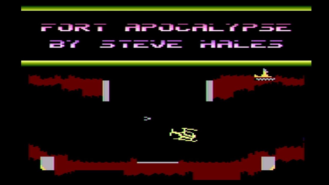 Fort Apocalypse Python Fort Apocalypse Playthrough (Atari XL/XE) - YouTube
