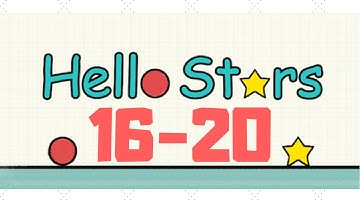 Hello Stars Level 16-20 Walkthrough [SOLVED]