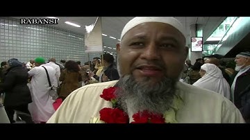 Hudjaajd-E-Kiraam return to Amsterdam Holland 29th oct 2013