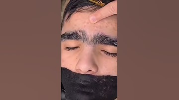 Thumbnail of Bushy brows makeover - #eyebrows #brows #browwaxing #browthreading #browtutorial