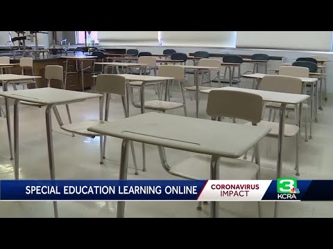 Special education students struggle with distance learning