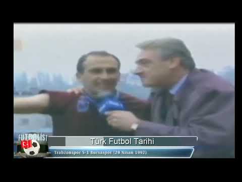 1991 1992 Trabzonspor Bursaspor 5-1 (İnanılmaz) Türkiye Kupası Maçı