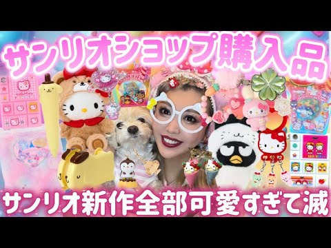 Sanrio Shop] All the new items are so cute 😭🎀 Unboxing lots of