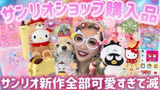 Sanrio Shop] All the new items are so cute 😭🎀 Unboxing lots of