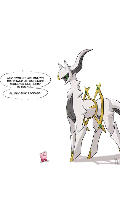 Arceus meets Kirby