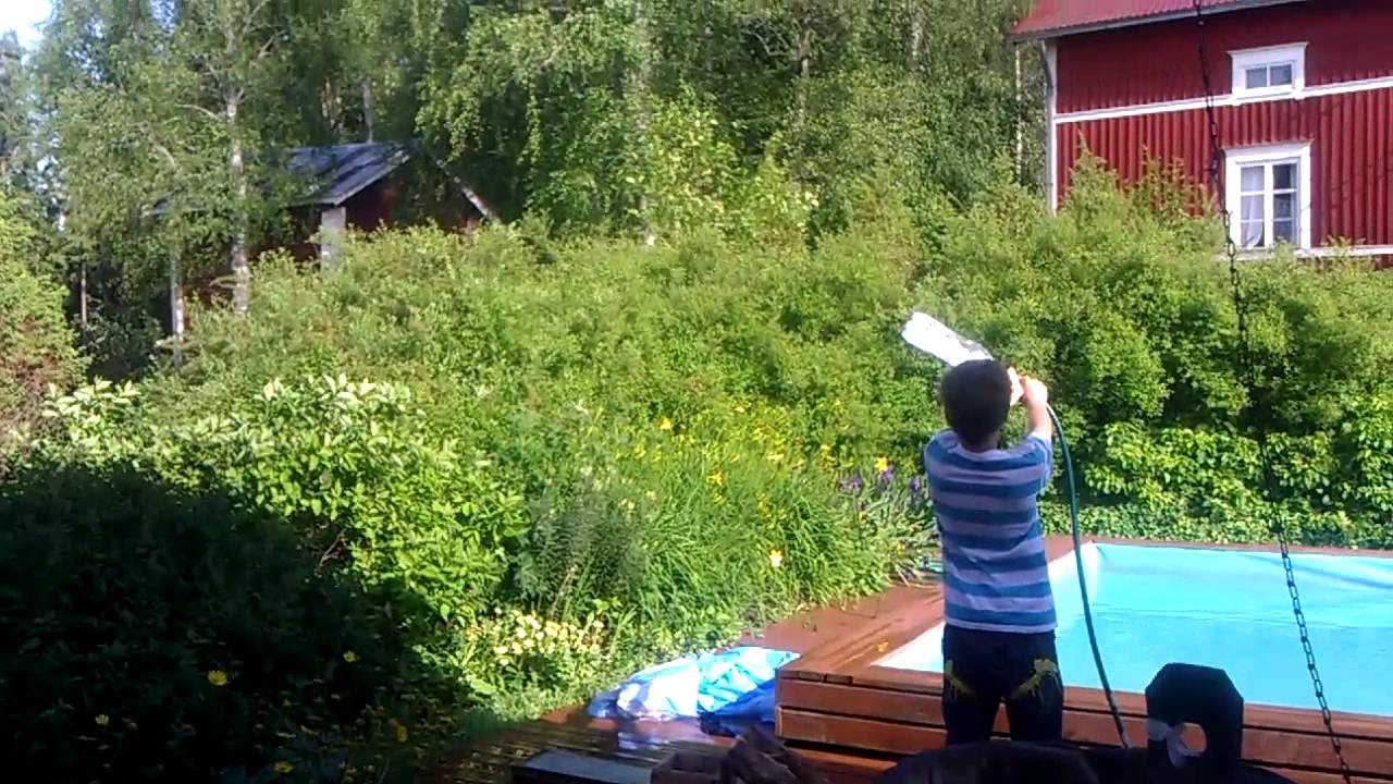 Homemade Water Rocket (FAIL)