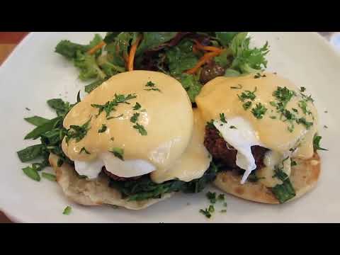 Crab Cake Florentine @ Squat & Gobble Marina San Francisco California