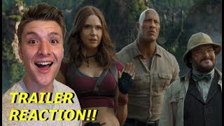 Jumanji: The Next Level Final Trailer REACTION!!!