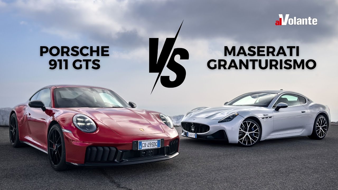 Maserati GranTurismo vs Porsche 911: la sfida delle sportive 
