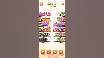 bird sort 2 color puzzle solution niveau 260 #games #gaming #puzzle #puzzlegame #androidgames