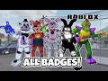 How To Get ALL 59 SECRET CHARACTERS &amp; BADGES in FMR - Roblox