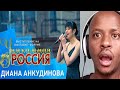 DIANA ANKUDINOVA REACTION/ Performance and interview at the Unique Russia forum