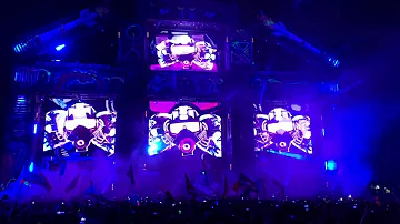 Brennan Heart & Wildstylez - Lose My Mind. EDC México 2019.