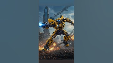 Bumblebee in Action 🐝 | Transformers Short | The Silent Hero of Earth #shorts #ai
