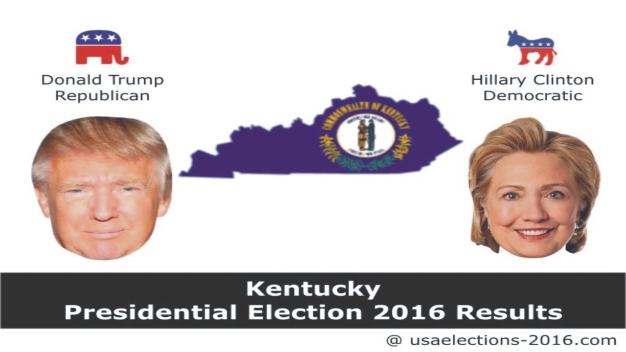 Kentucky Presidential Election 2016 Results LIVE Updates YouTube
