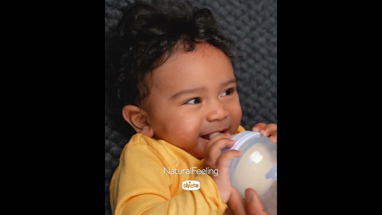 Бутылочка пластиковая 250 мл, Natural Feeling, голубая