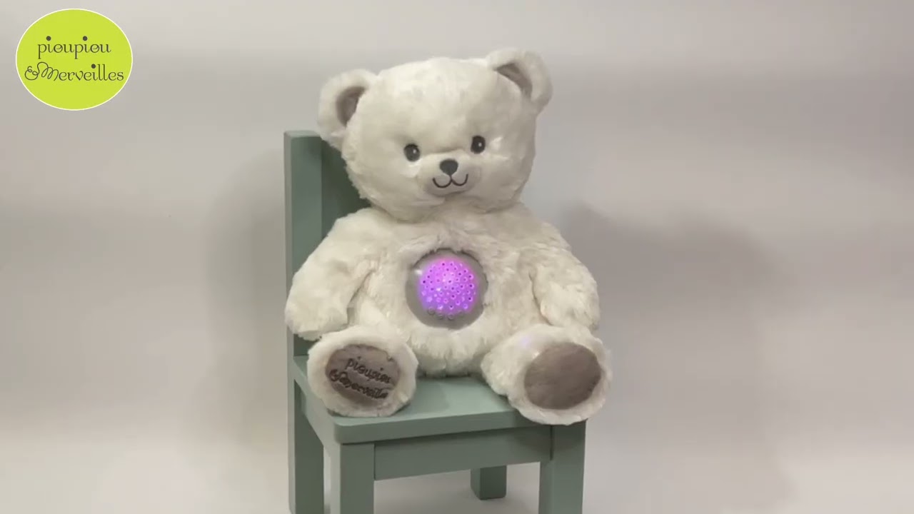 Nounours lumineux à reves étoilées - L'univers des Bambins - Intimea P