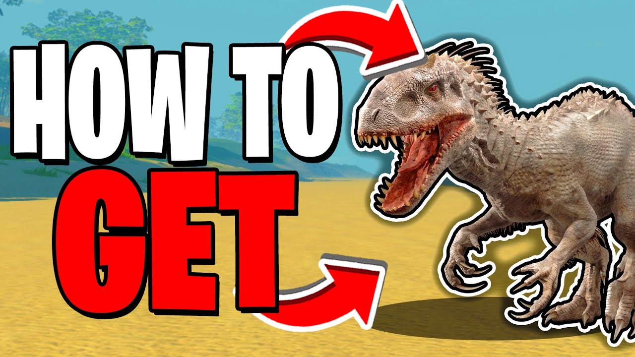 How To GET INDOMINUS REX in Jurassic Genesis! Roblox