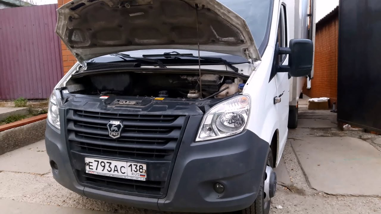 Газель сломалась пополам