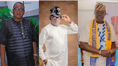 JIDE KOSOKO, TAIWO HASSAN OGOGO SPRAYED BUNDLES OF MONEY ON ABBEY LANRE & WIFE AT HIS 60TH BIRTHDAY