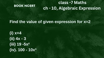 find the value of given expression  || Its study time ||