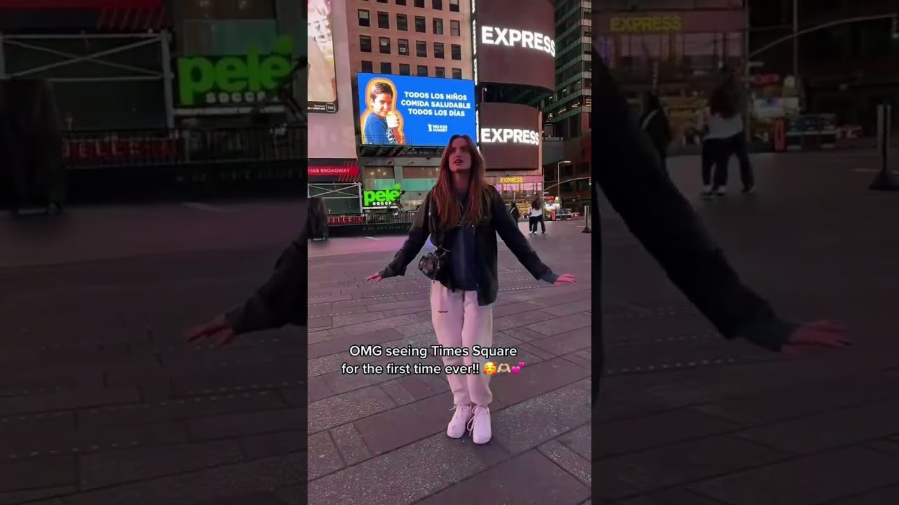 OMG TIMES SQUARE IS SO BEAUTIFUL 💕❤️👏🏻 #TimesSquare #newyorkcity