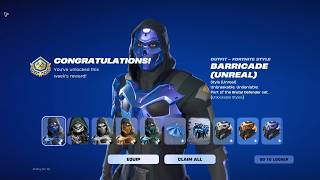 Solo Ranked Cup EU Barricade SKIN TOP 9