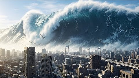 Mega Tsunami Unleashes Unstoppable Destruction | AI Disaster Simulation