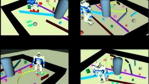 Real-time footstep planning for humanoid robots among 3D obstacles using a hybrid bounding box