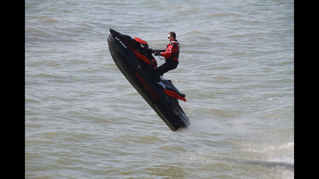 Jet Ski Wave Jumping Bournemouth (Gopro Hero HD) YouTube