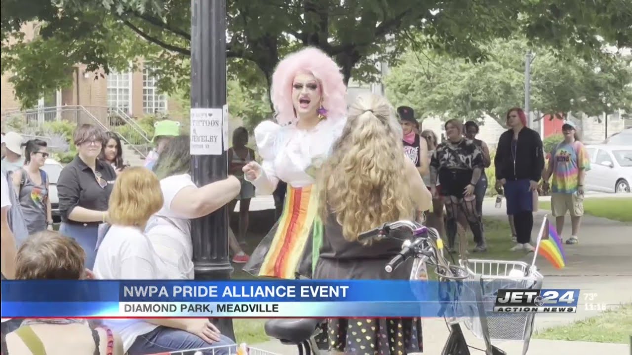 NWPA Pride Alliance hosts first ever Meadville pride event YouTube