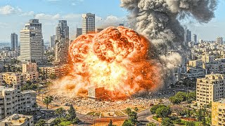 RATUSAN RUDAL H1ZBULLAH LEBANON GUNCANG ISRAEL‼️1300 WARGA TEL AVIV KOID‼️