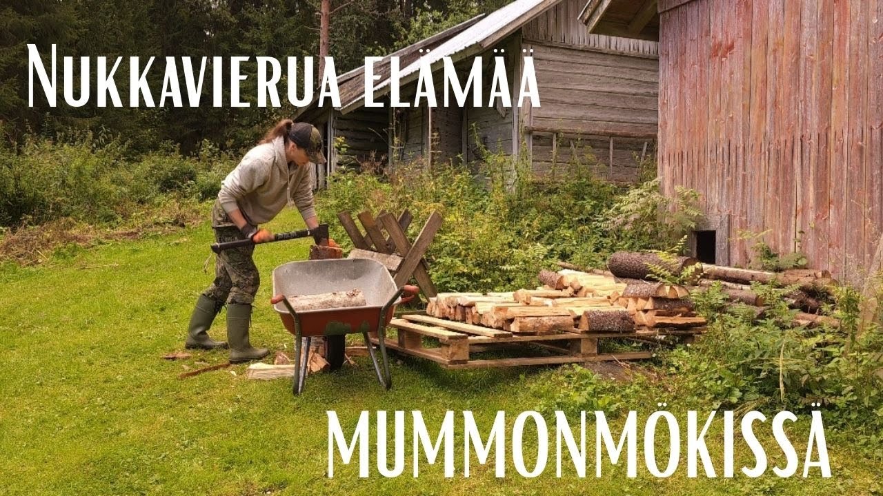 Nukkavierua elämää mummonmökissä
