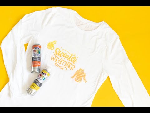 DIY Fabric Paint and Fun Spray Shirts - Creative Fabrica