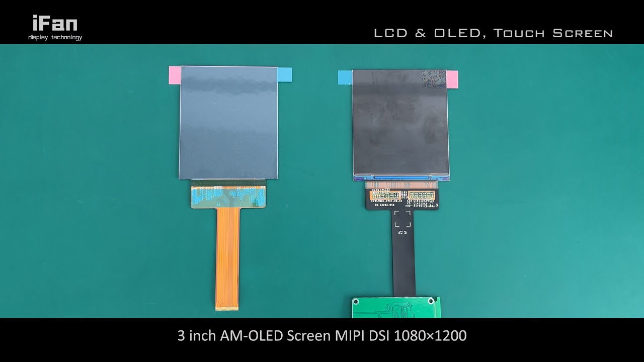3 inch OLED Screen 2.95