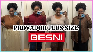 PROVADOR PLUS SIZE LOJAS BESNI 🛍️