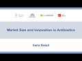 I3h institute seminar market size and innovation in antibiotics by ilaria natali