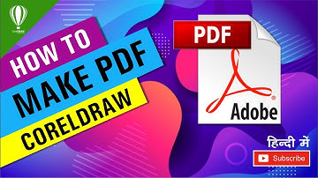 How to Make Perfect  PDF in Coreldraw Very Easy way || Shashi Rahi