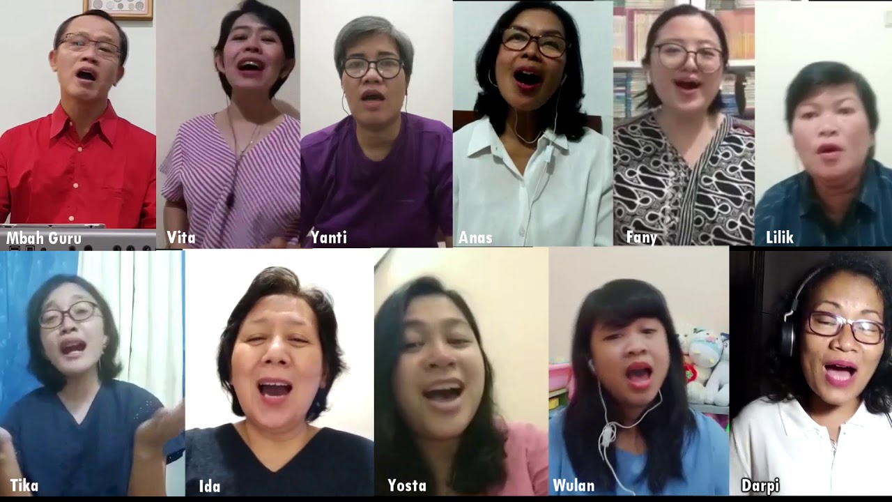 Karena Cinta ( cover ) kolaborasi Guru guru TK