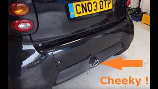 Custom Exhaust £10 DIY Brabus inspired sport exhaust for Smart Car W450 Fortwo